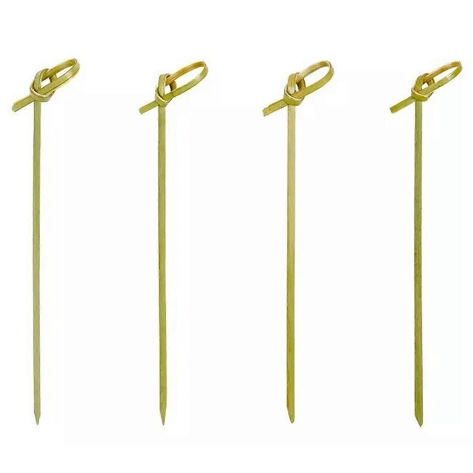 Cocktail Picks with Knot Appetizer Toothpicks for Events & Party Supplies