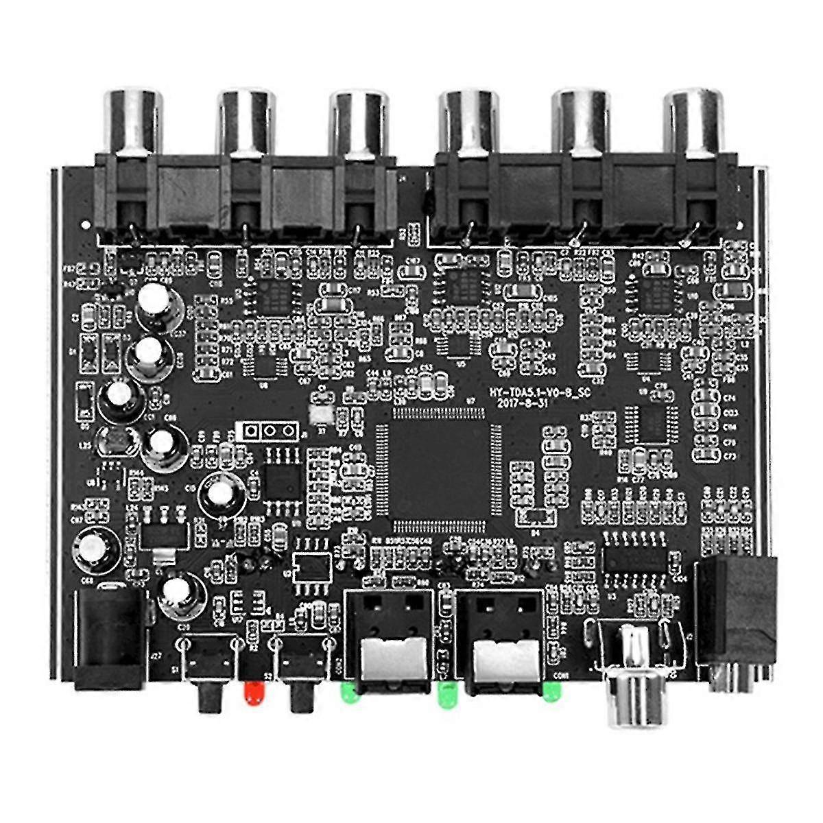 5.1 Channel Audio Decoder Pcm Digital Optical Coaxial Dts Rca Hifi Stereo Audio Home Theater Decode