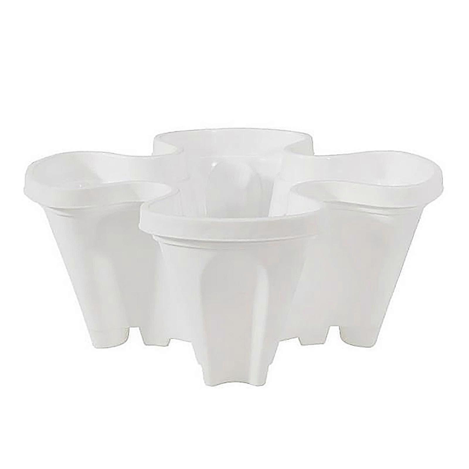 Three-dimensional Four- Flowerpot Multi-layer Superimposed Planting Pot