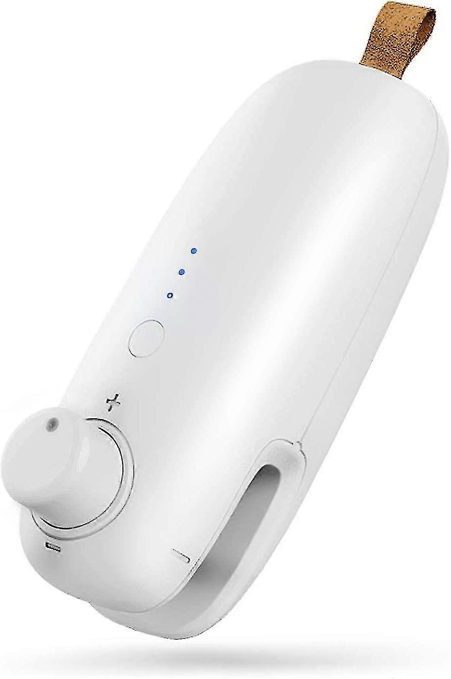 Mini scelleuse de sacs rechargeable par USB, thermoscelleuse et coupeuse de sacs portable 2 en 1