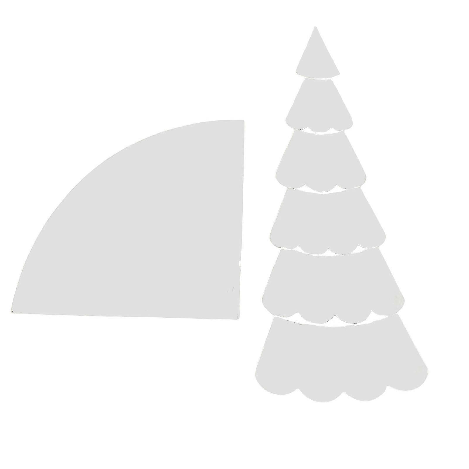 Fatto a mano Albero di Natale Quilting Set Albero di Natale Soft Ruler Strumento da cucito