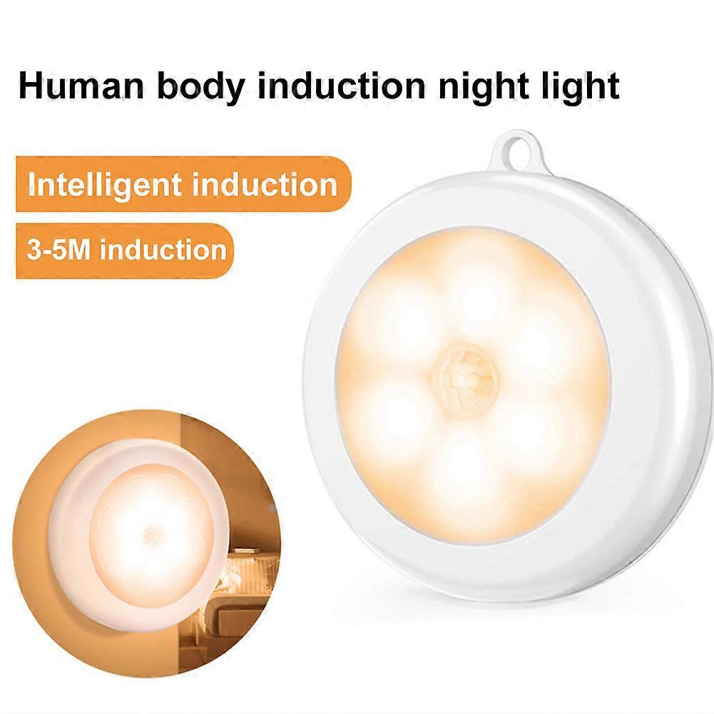 Night Light With Motion Sensor Indoor Battery, Dimmable Led Lamp With Motion Sensor Indoor, 3 Modes Stair Lighting