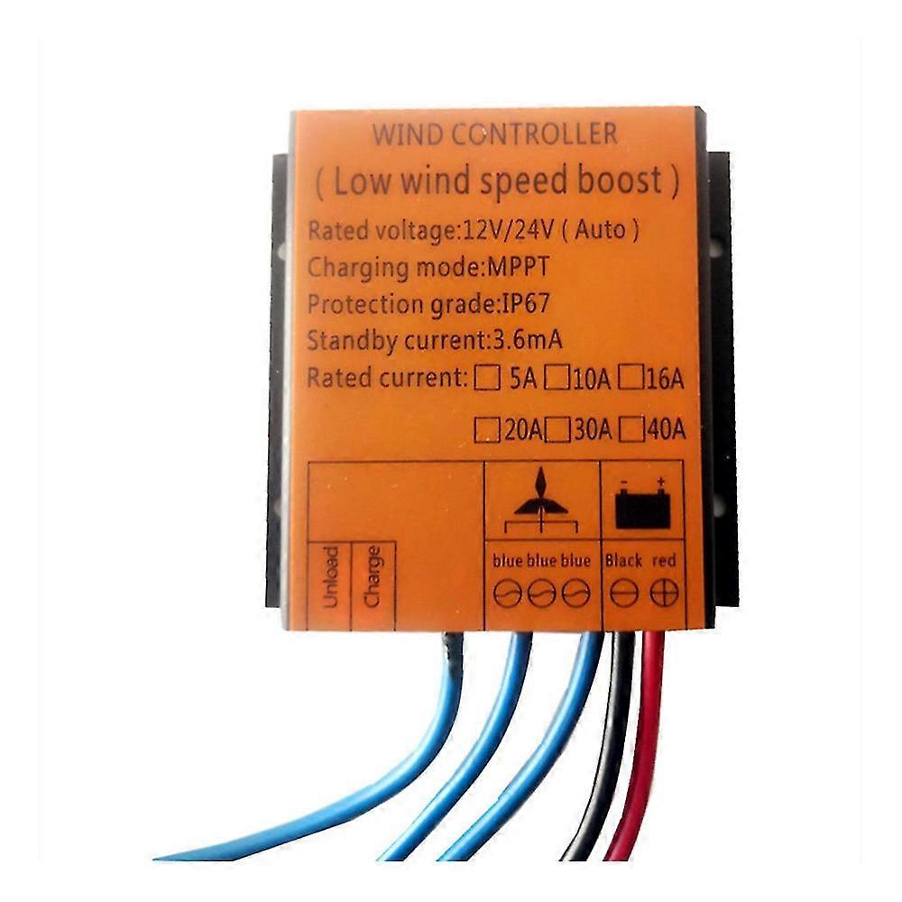 400w Spenning Boost Wind Controller 12v 24V Mppt likeretter Wind Charge Controller For Turbine Generator Lav vindhastighet