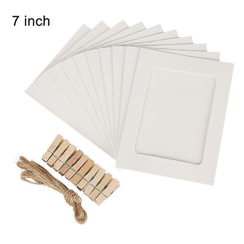 10Pcs/Set Hanging Photo Frame Birthday Party Booth Home Decor Photography Props KAESI KAESI