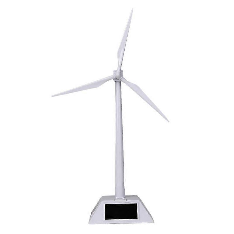 DIY Solar Power Rotating Base Windmill Wind Turbine Model Desktop Science Toy KAESI
