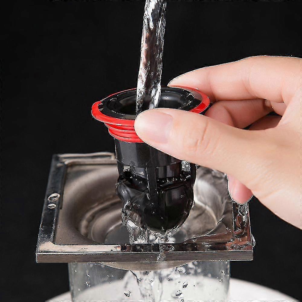 Anti-lugt gummi Gulvafløb Bruser Afløb til badeværelse Intet filter