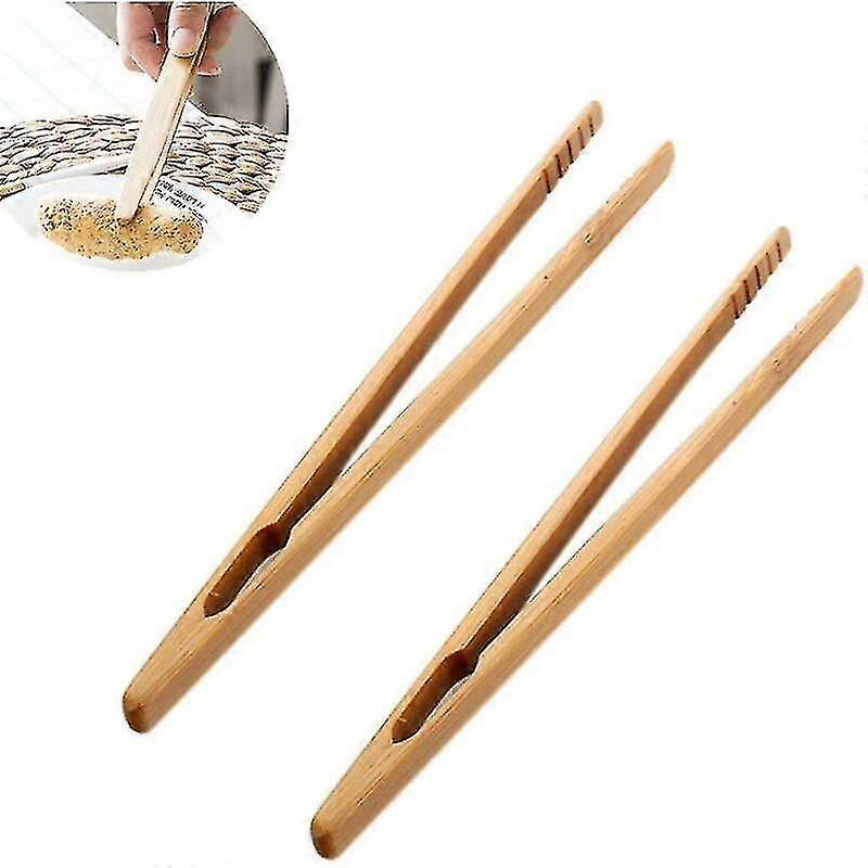 Toast Tongs Toast Tongs Bamboo Kitchen Tongs For Toasters Chopsticks 18cm
