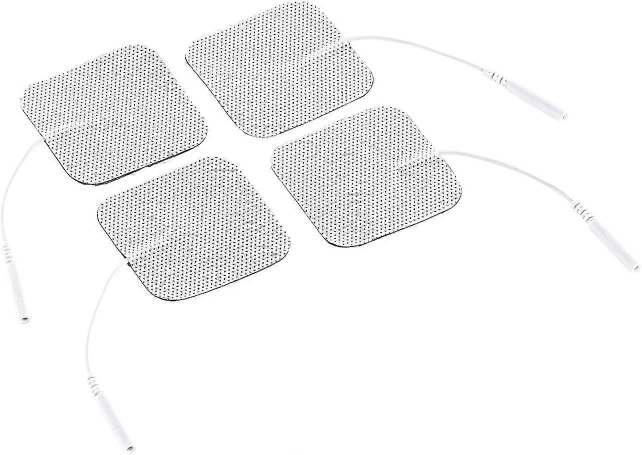 Electrodes: set of 3 electrode pads for stimulation current devices, 5x5 cm, each set of 4 (TENS pads)