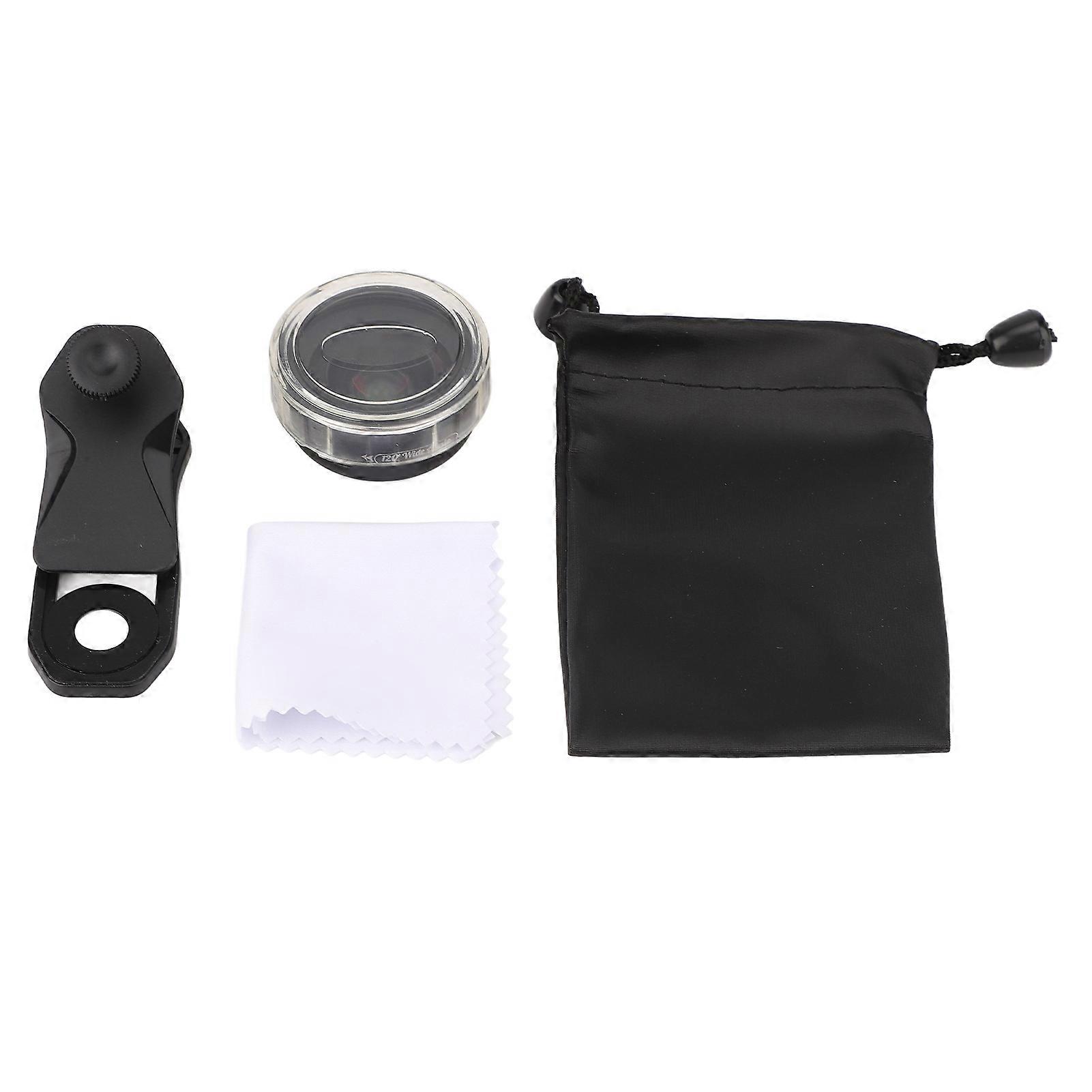 HD Smartphone Lens 2 in 1 10X Macro 120 Degree Wide Angle Mobile Phone Camera Lens