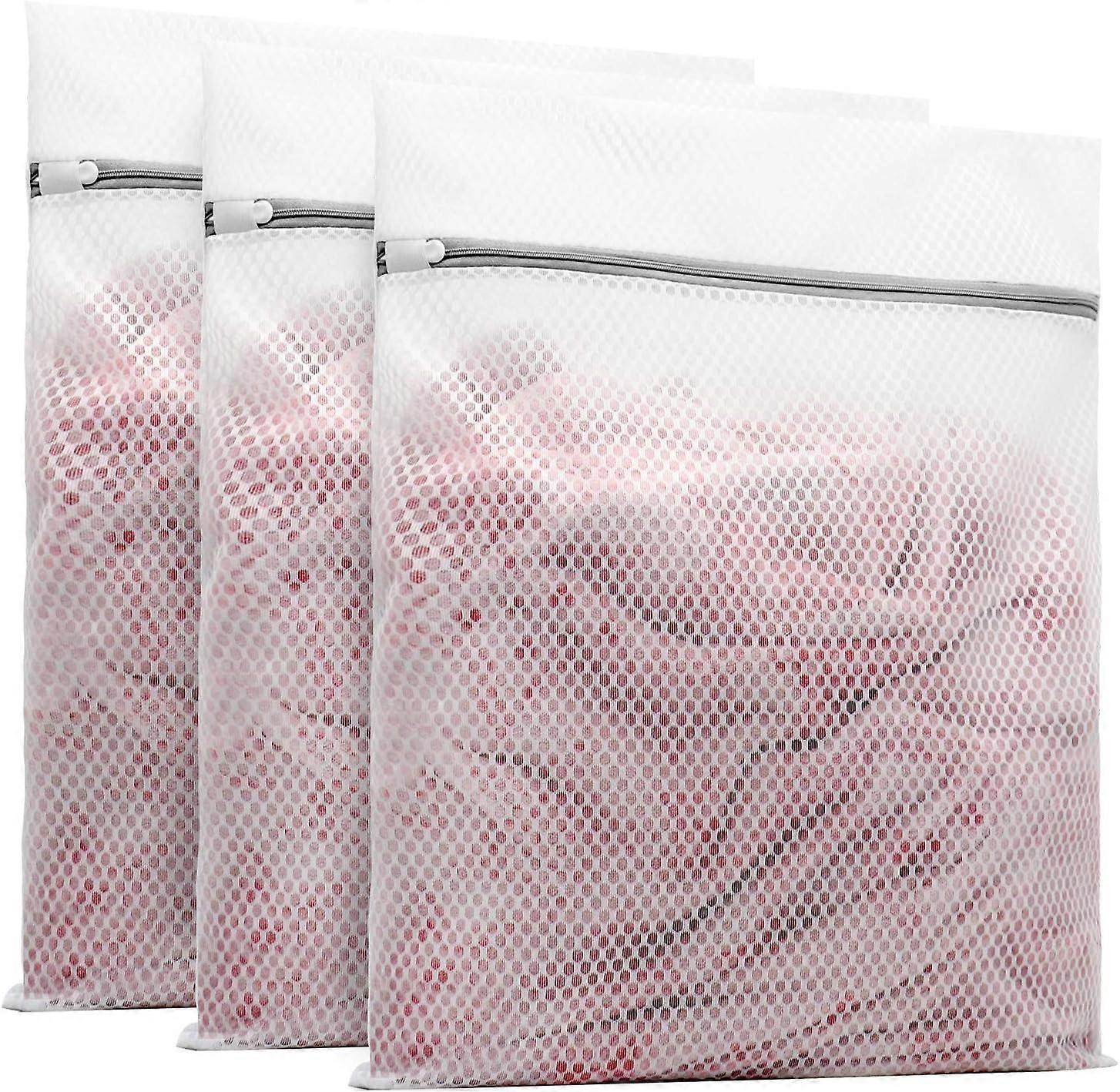 Durable Honeycomb Mesh Laundry Bags for Delicates