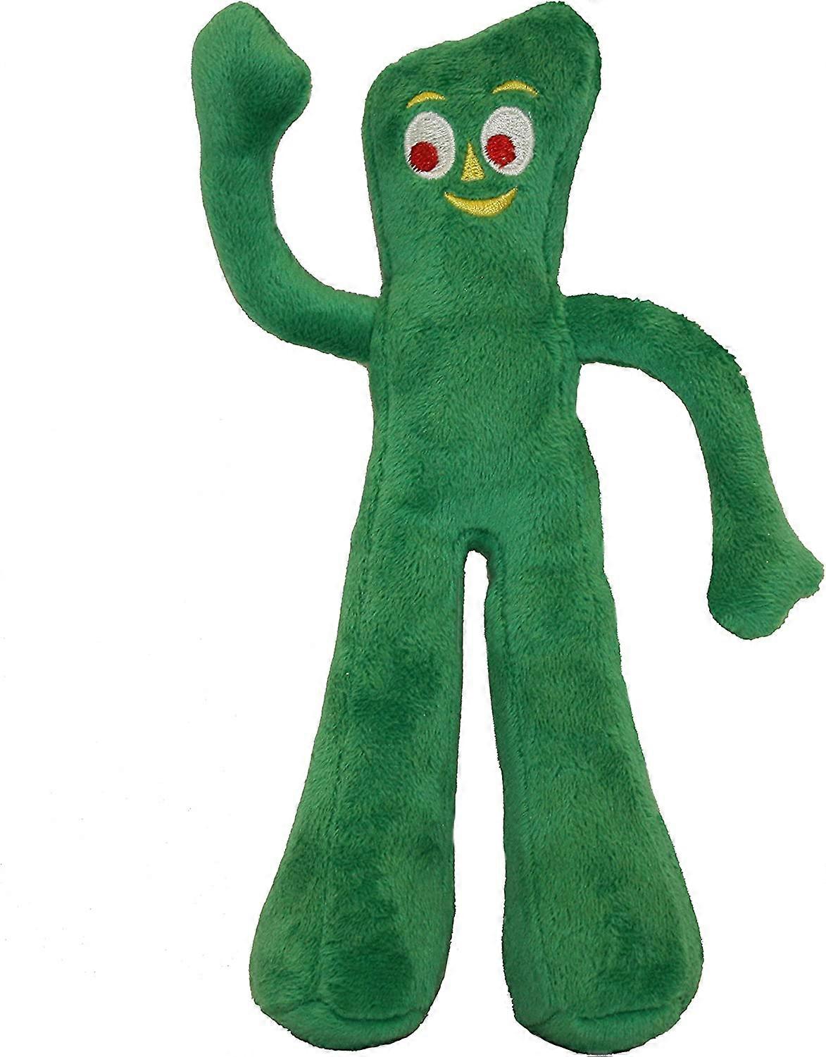 Multipet Gumby Plush Filled Dog Toy, Green