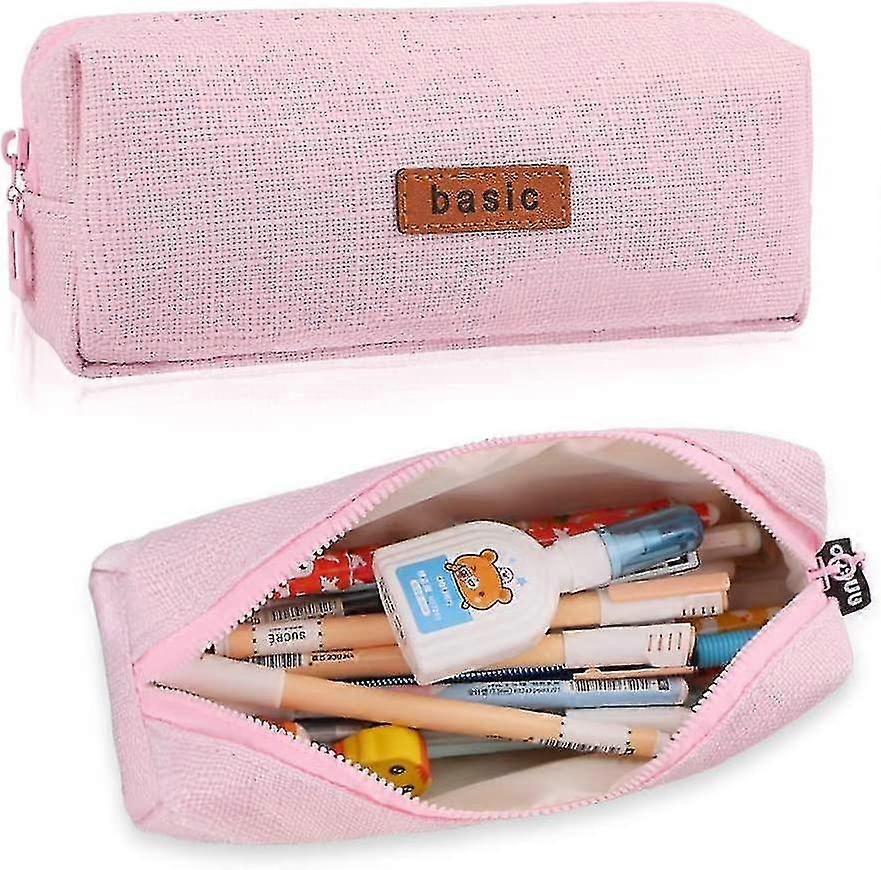 כותנה פשתן עיפרון מקרה סטודנט שקית שקית אחסון משרדי מארגן שקית מטבע קוסמטי Bagrubber אבקת