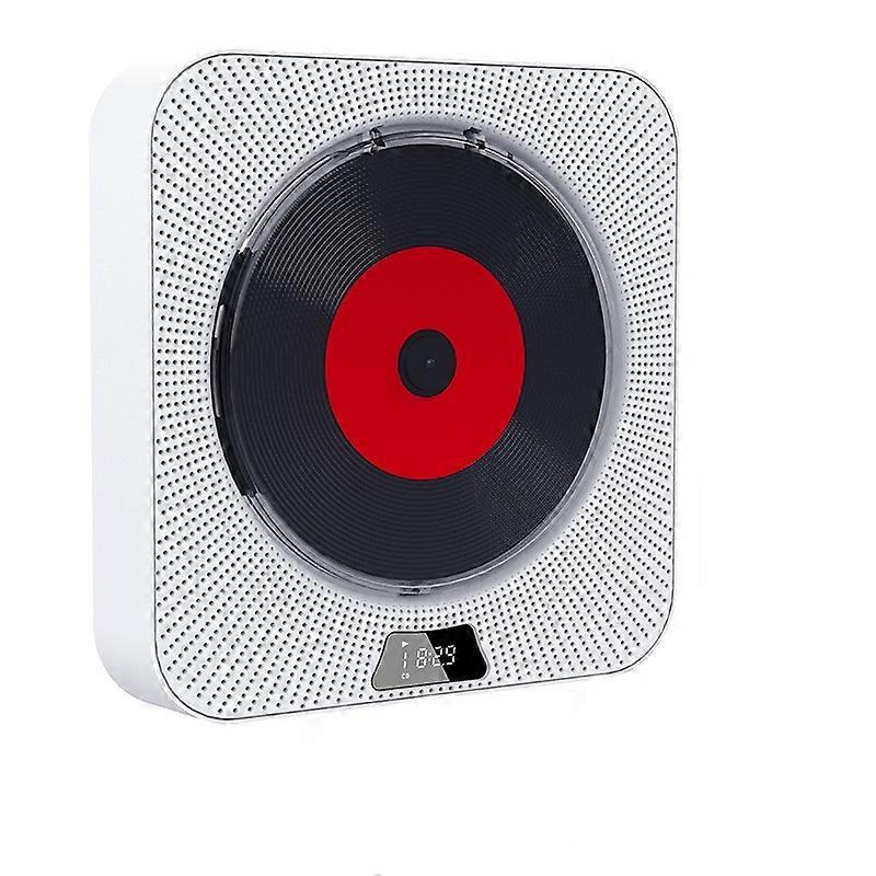CD Player With Bluetooth, Wall Mountable Cd Music Player Home Audio Player