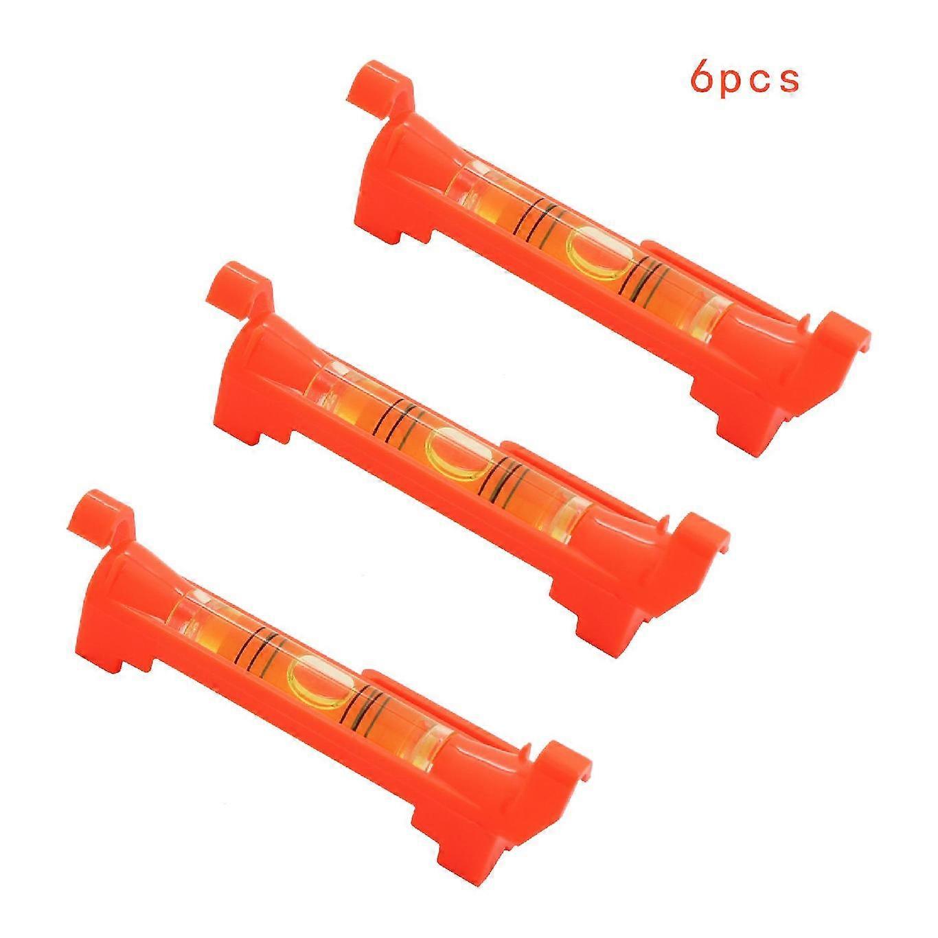 Mini Pocket High Precision String Spirit Level With Molded Hooks String Line Level, Tile Gutter For Brickwork Plumbing orange