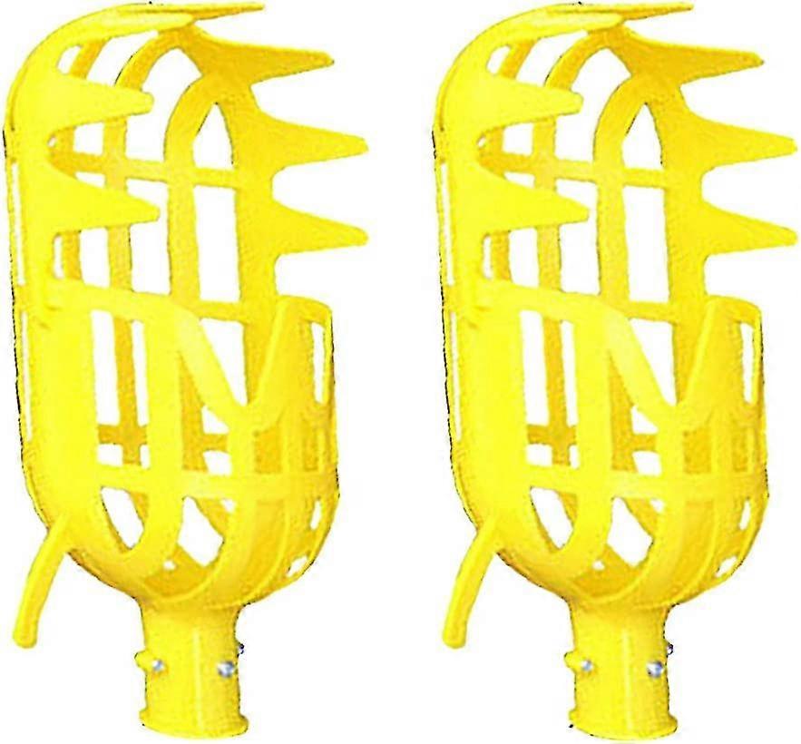 Fruit Pickers Head Picker Basket Harvest Harvesting Tools Labor Saving Gardening Farm Picking Device For Citrus Pear Peach Etc. Size S