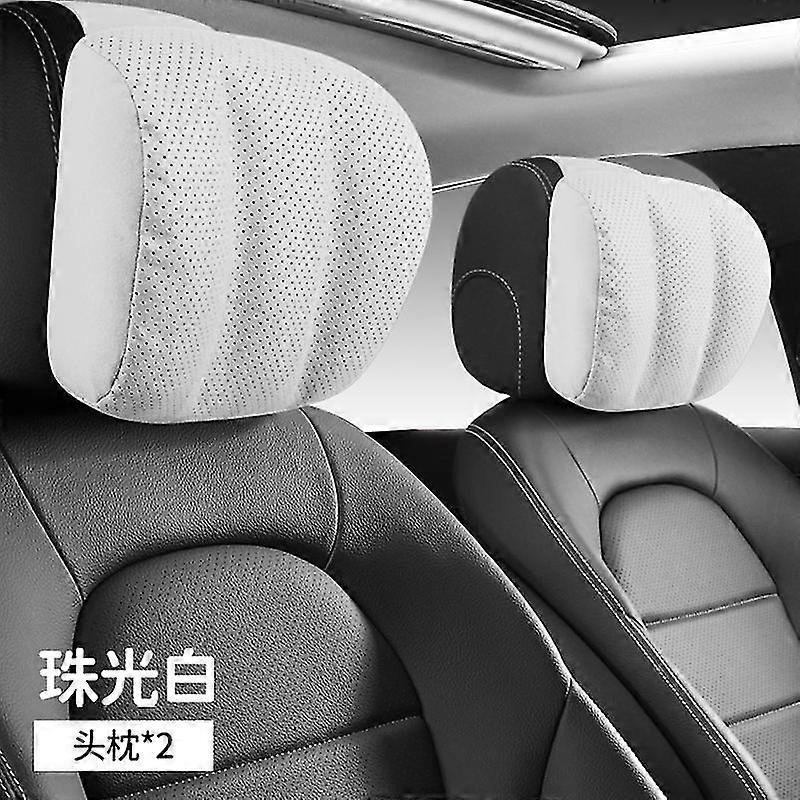 כרית צוואר משענת ראש לרכב עבור מרצדס בנץ S-class כרית מייבאך נהיגה מושב אוטומטי נסיעות כרית ראש כל העונה אוניברסלי