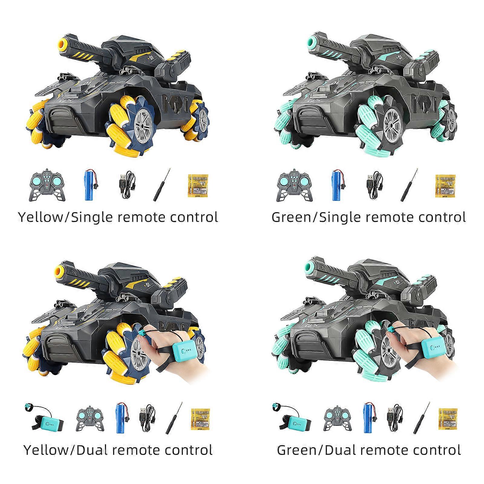 Tank Gestus Sensor Legetøj Genopladelig batteritank Børnelegetøj