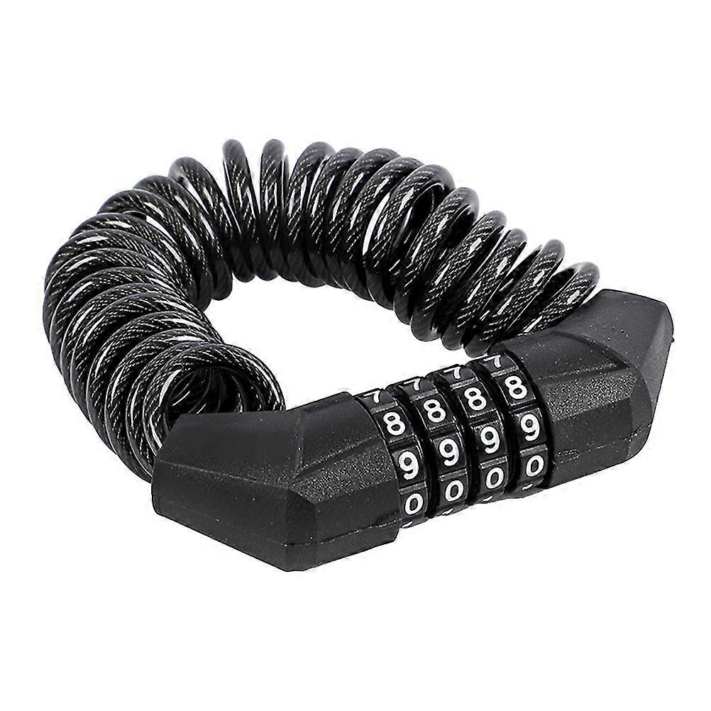 Safe Bicycle Lock Coiling Cable Locks Mountain Portable Chain