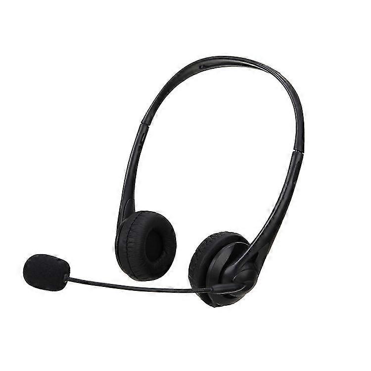 Double Ear Computer Headset - Black Separation USB with Superior Sound Quality