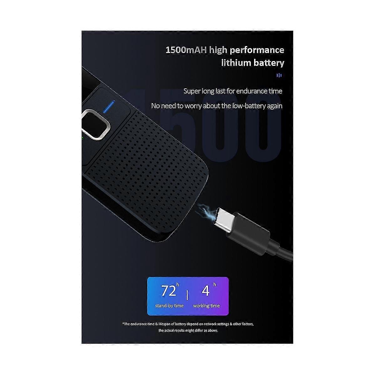 T10 Offline Voice Translator Smart Portable 137 Languages Real Time Translator -translation Machine White XYT