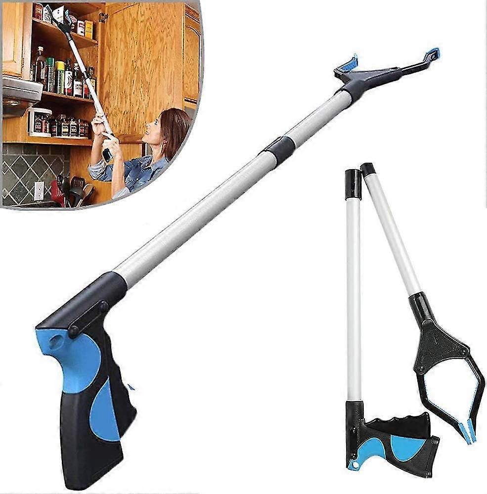 Grabber Reacher Tool, Foldable Extender Gripper Tool Claw Garbage Picker, Elderly Disabled Handicap Arm Extension Reaching Assist Tool