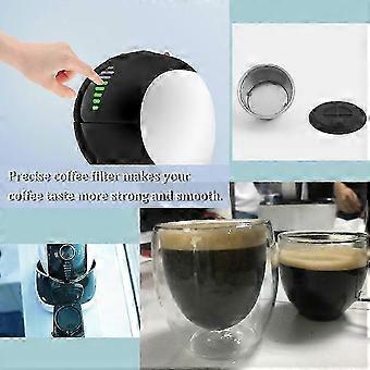 High-great Tech Stainless Steel Fillable Coffee Capsules Reusable Coffee Capsule Cup Filter Set Compatible