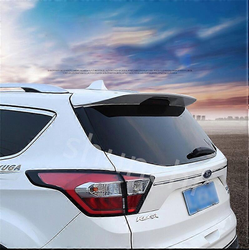 Για Kuga Spoiler 2013-2018 Ford Escape QBK Spoiler ABS πλαστικό υλικό αυτοκίνητο πίσω πτέρυγα χρώμα πίσω σπόιλερΣιδεράκια λαιμού μοτοσικλέτας