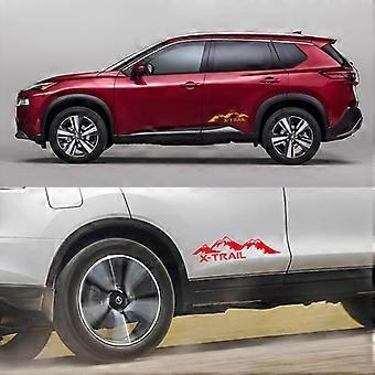 EAGLEG Protection Pare-Chocs Arrière Fibre De Carbone Pour Nissan X-Trail T30 T31 T32 – Anti-Rayures Et Look Sportif