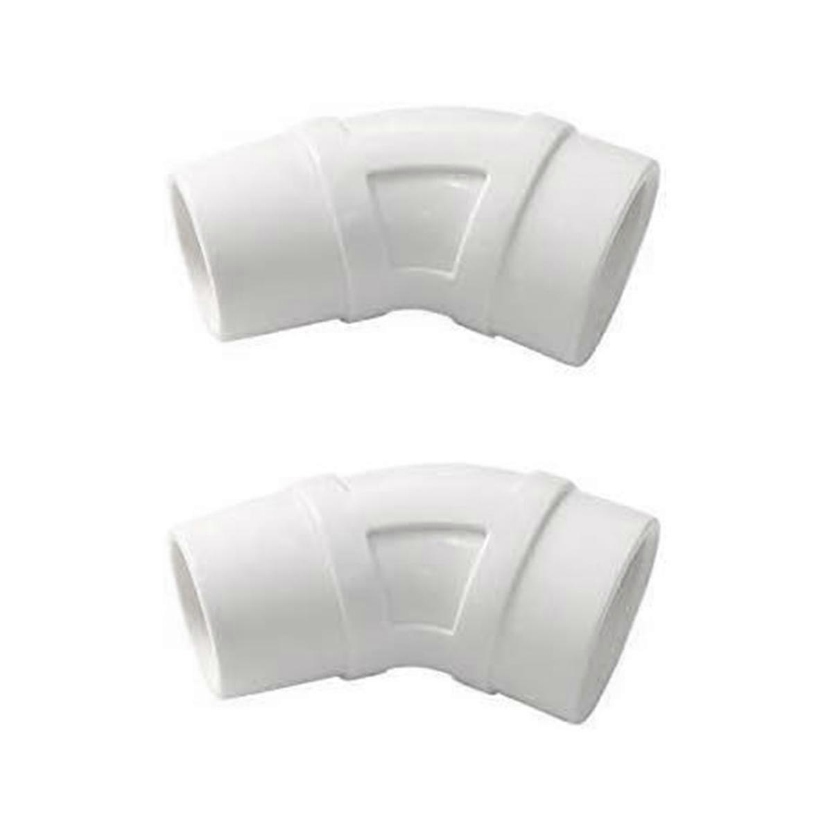 2 Pack Pool Cleaner 45 Degree Elbow W70244 Replacement for Zodiac G2 G3 G4 Pool Cleaners
