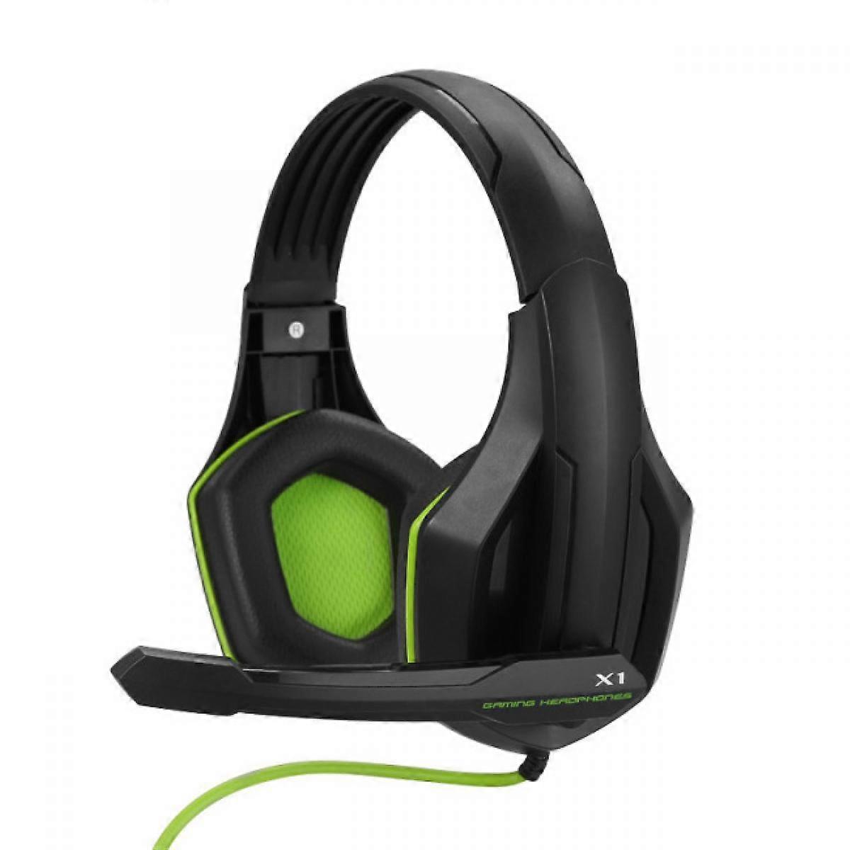 Computer Headset Multimedia Stereo Headset Dual Plug Gaming Headset