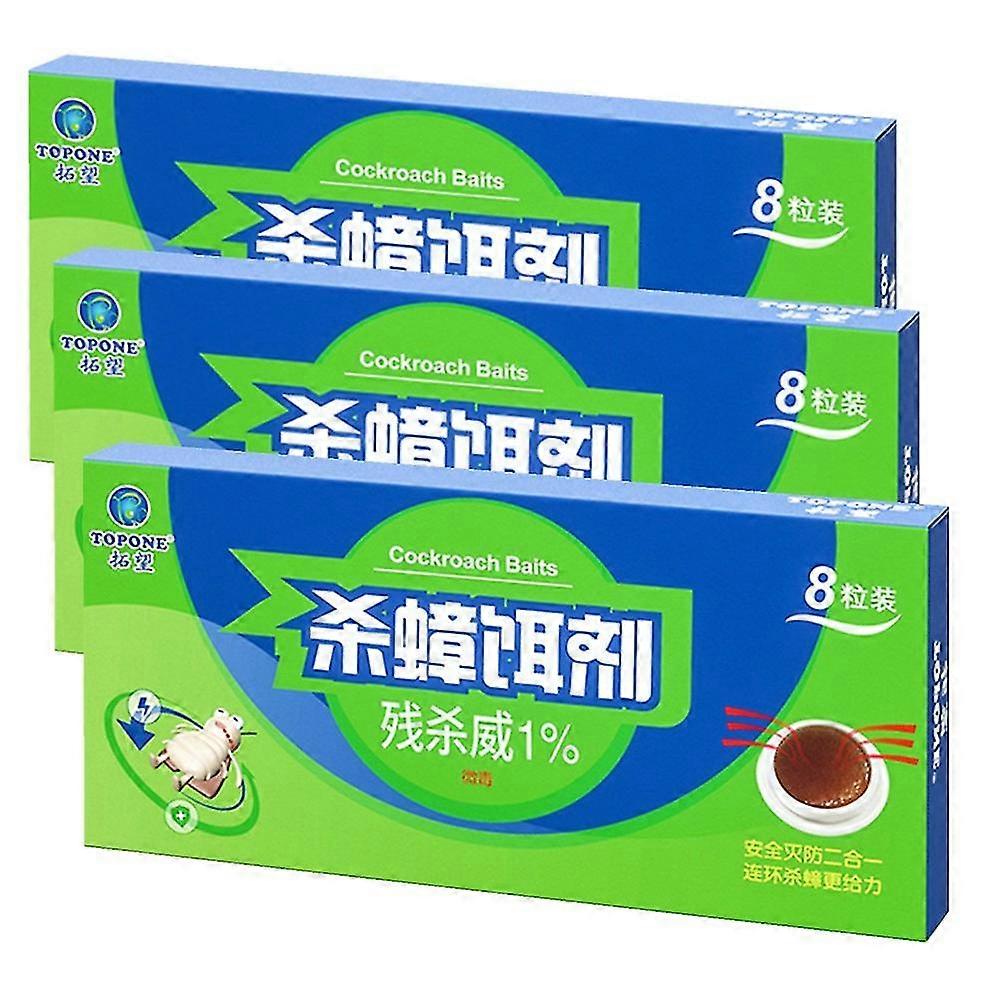 New 24pcs Sticky Cockroach Killer/trap