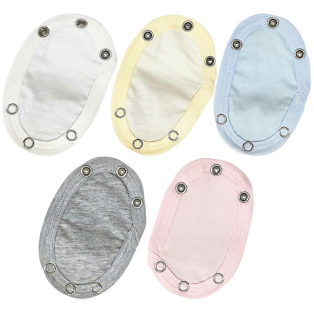 5 db Baba body-hosszabbítók Baba jumpsuit Extender Csecsemő lány Romper hosszabbítók