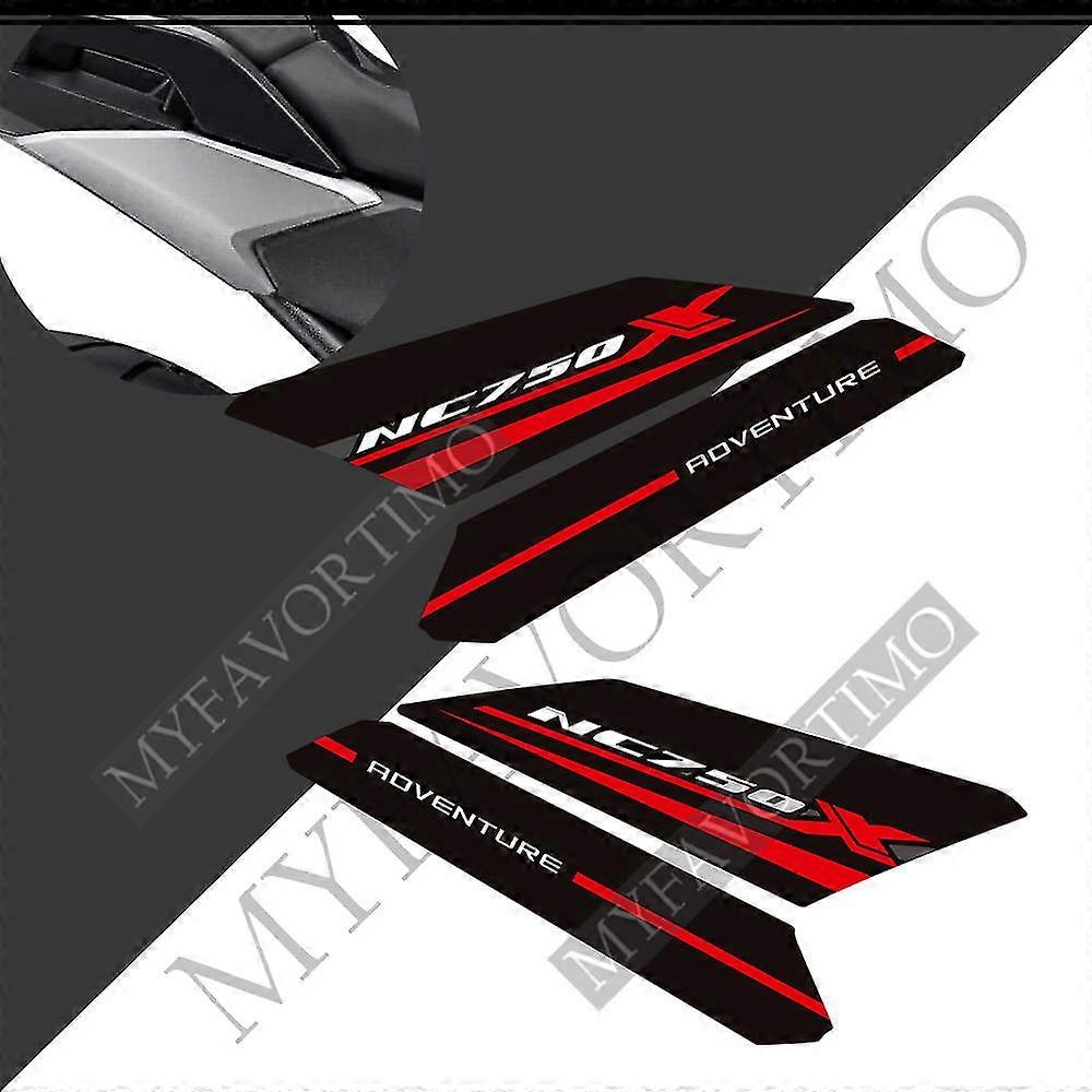 Tankpads Motorfiets Brandstoftank Pads Sticker Side Decals Gas Knie Grip Protector Tractie Pads Applique Voor NC750X 2018-2022 Tankbeschermer