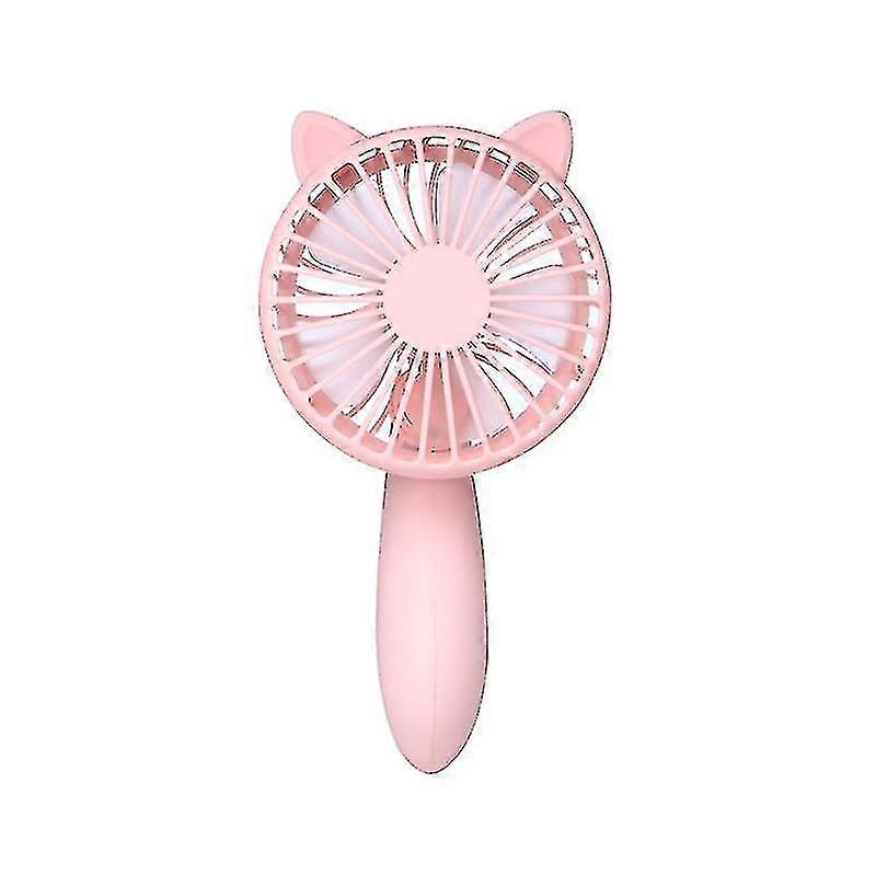 Mini palmare Personal Fan Recharable Ed Adjable Table Usb Fans Portable Travel Er 1200mah con 3 ()