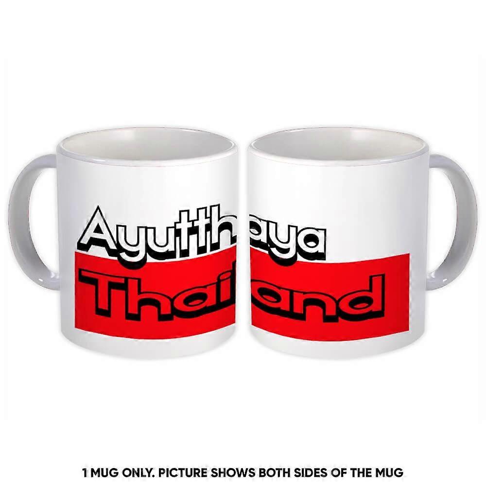 Gift Mug: Ayutthaya Thailand Rectangle