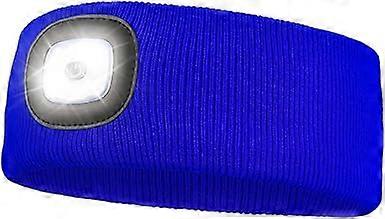 LED Headband Light, USB Rechargeable Running Gadgets High Stretch Headlamp