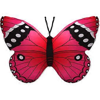 Almofada de Borboleta de 15,7" Borboleta Rosa Animal de Pelúcia Brinquedo de Pelúcia Decoração Presente para Crianças