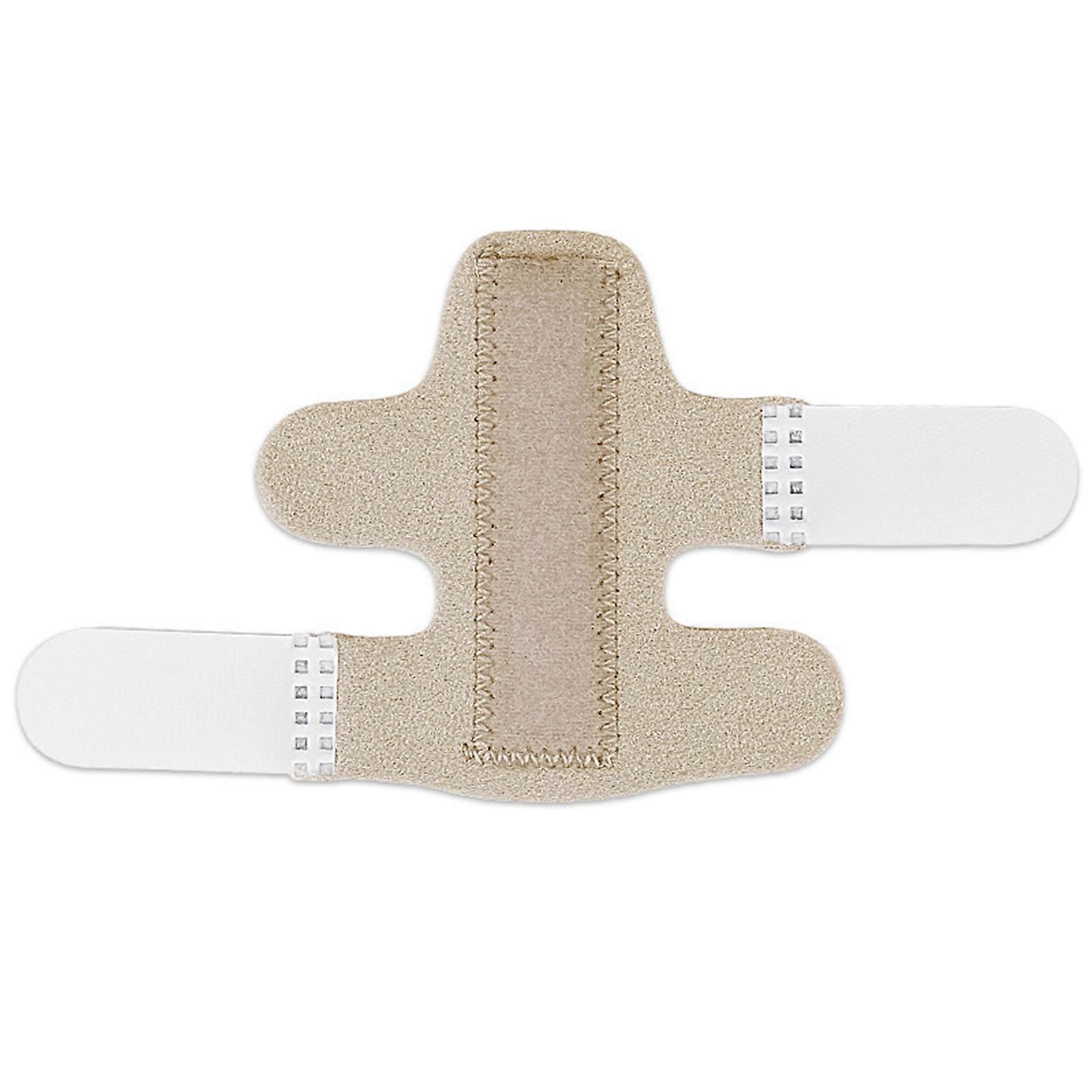 Finger Splint with Adjustable Fastening Strap Soft Breathable Middle Finger Support Protection Finger Stabiliser Brace for Adults Children