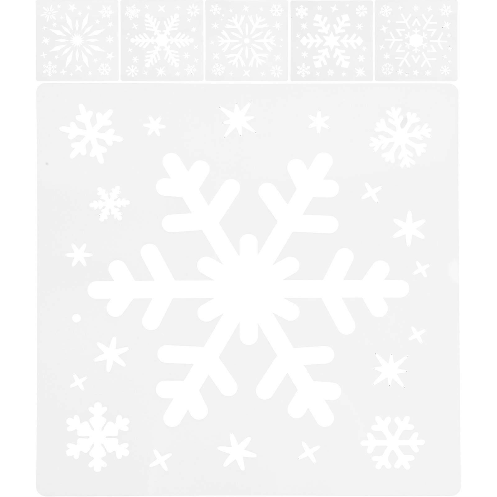 6Pcs Drawing Templates Reusable Stencils Art Stencils Stencils Templates for Drawing