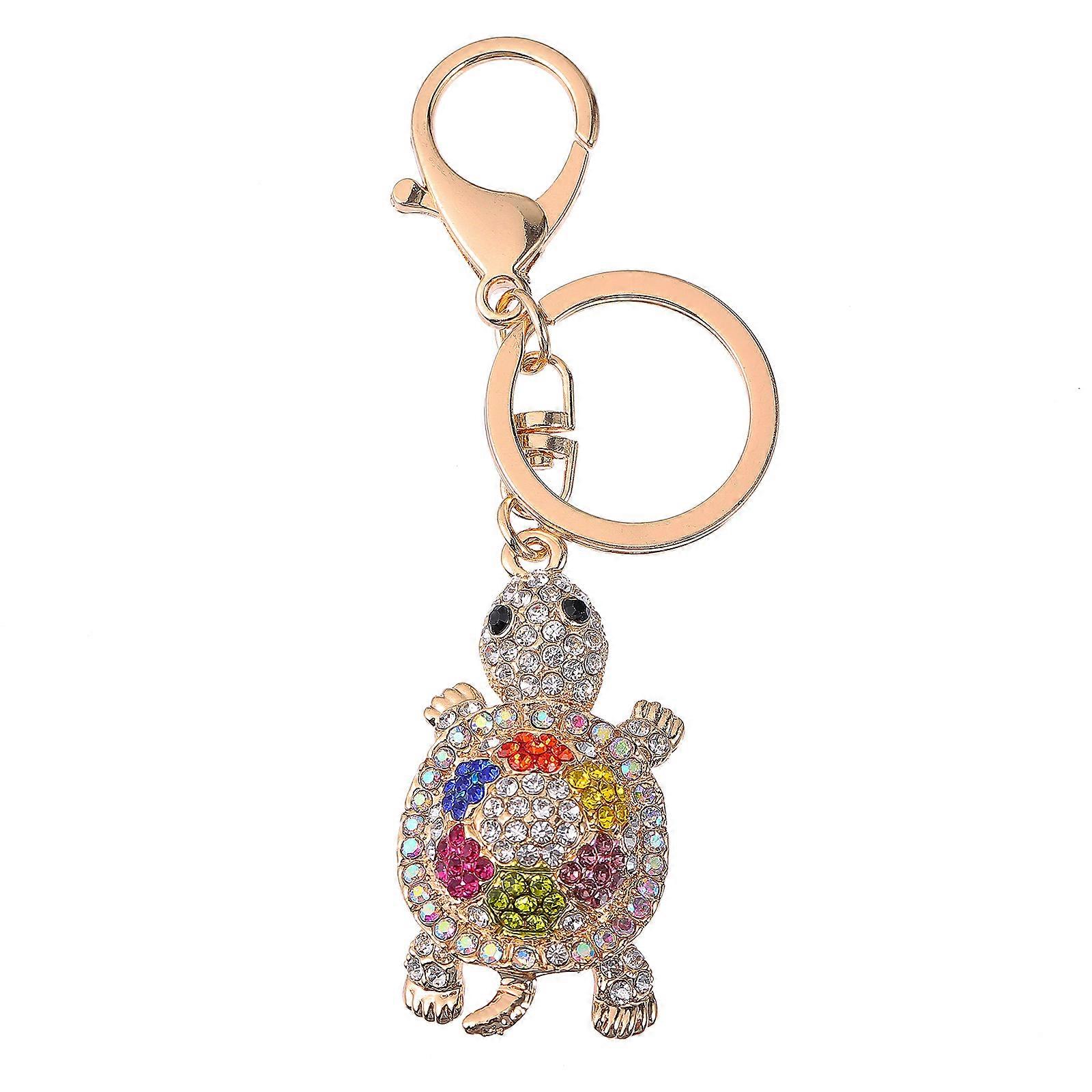 1pc Tortoise Key Chain Key Pendant Bag Hanging Decor Tortoise Key Ring