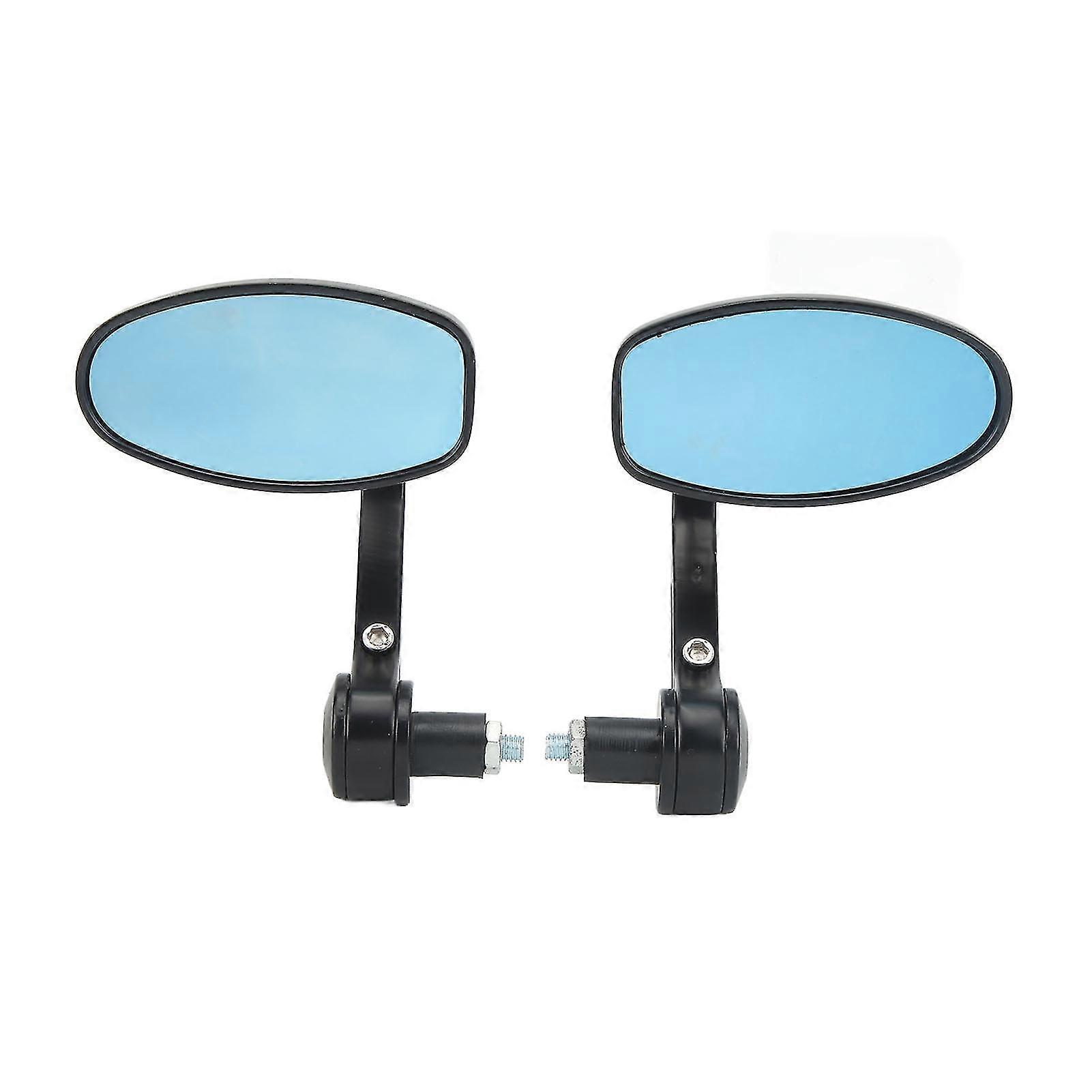 2024 1 Pair 7/8in Motorcycle Rearview Mirrors Universal Handle Bar End Side Mirror Replacement for Suzuki GSF1250 GSF600