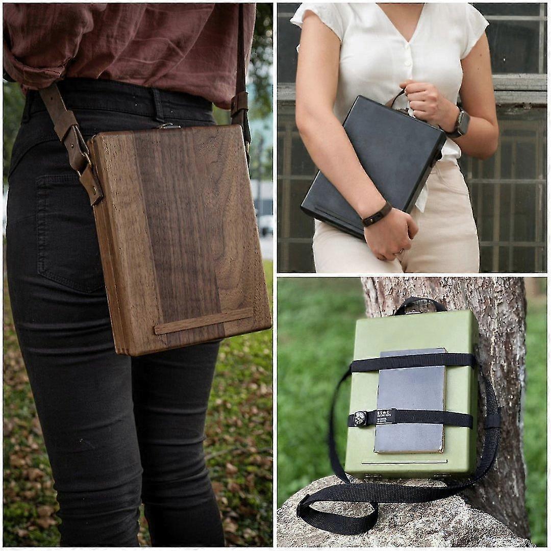 Yazarlar Messenger Ahşap Kutusu