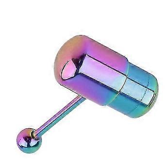 2pc Cool Vibrating Barbell Tongue Rings Bars Piercing...
