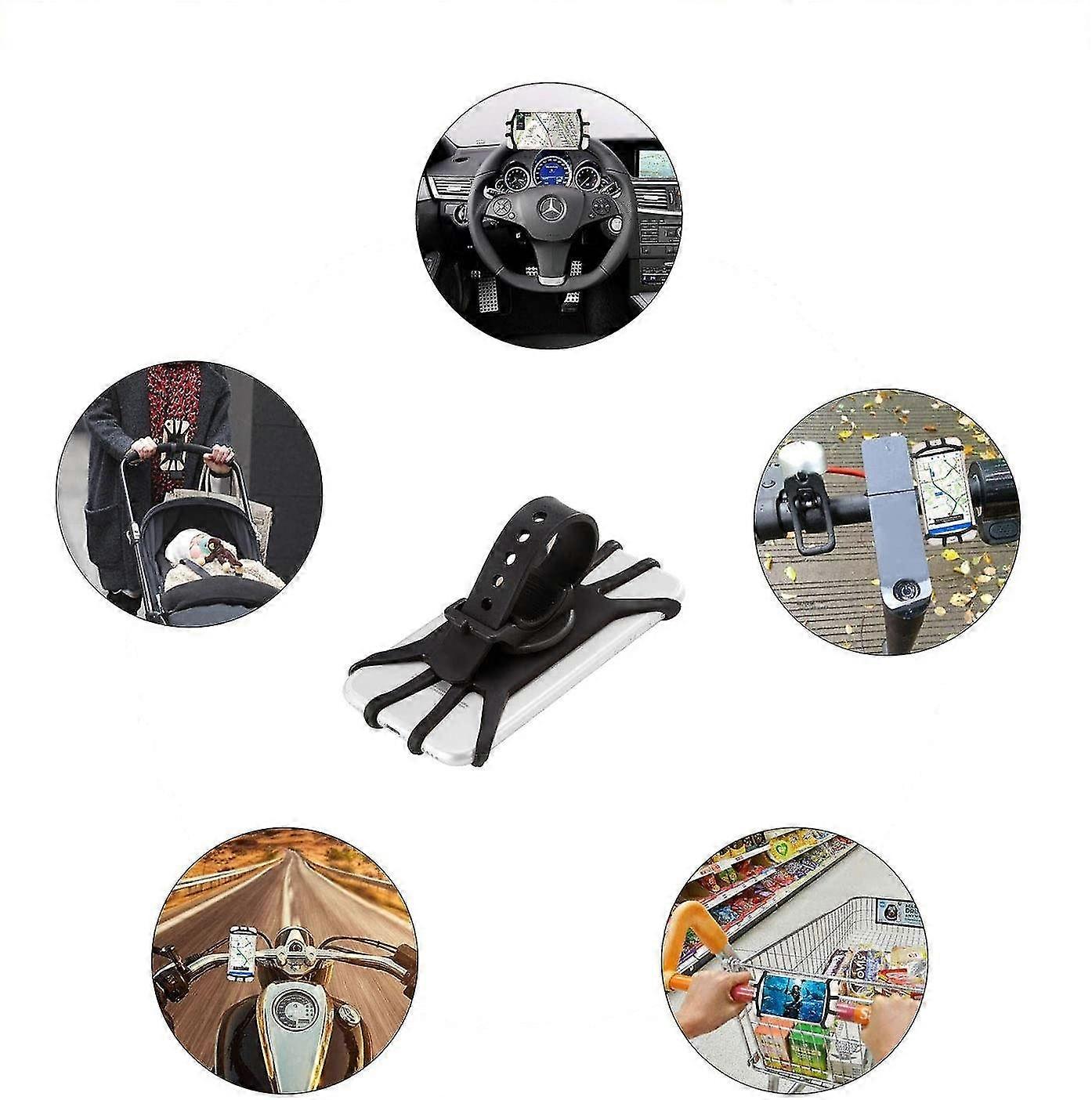 360 Rotatable Bicycle Mobile Phone Holder