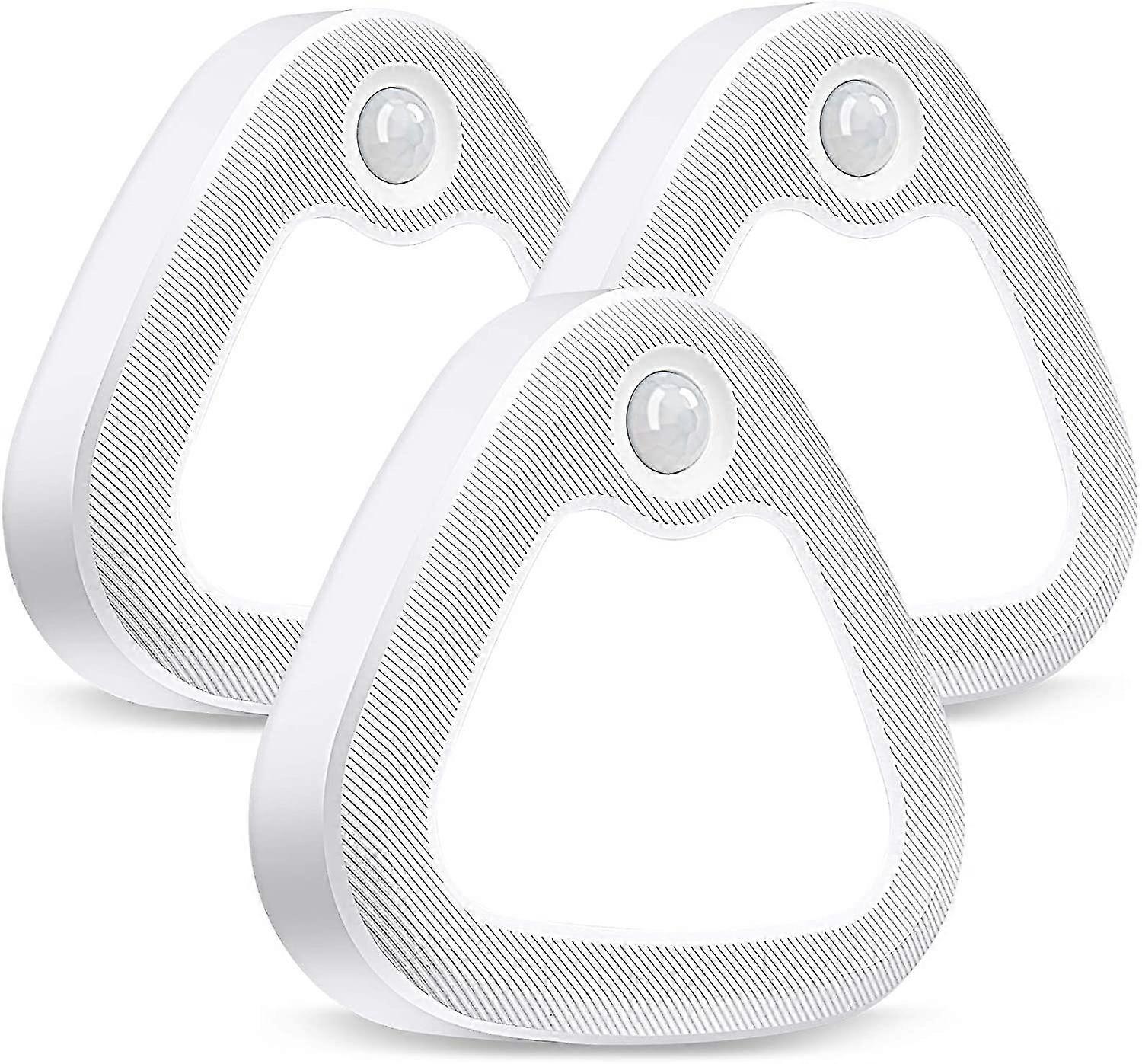 Indoor Motion Sensor Light, 60 Lumens Led Closet Light, Battery-Powered(3-Pack, Cool White)