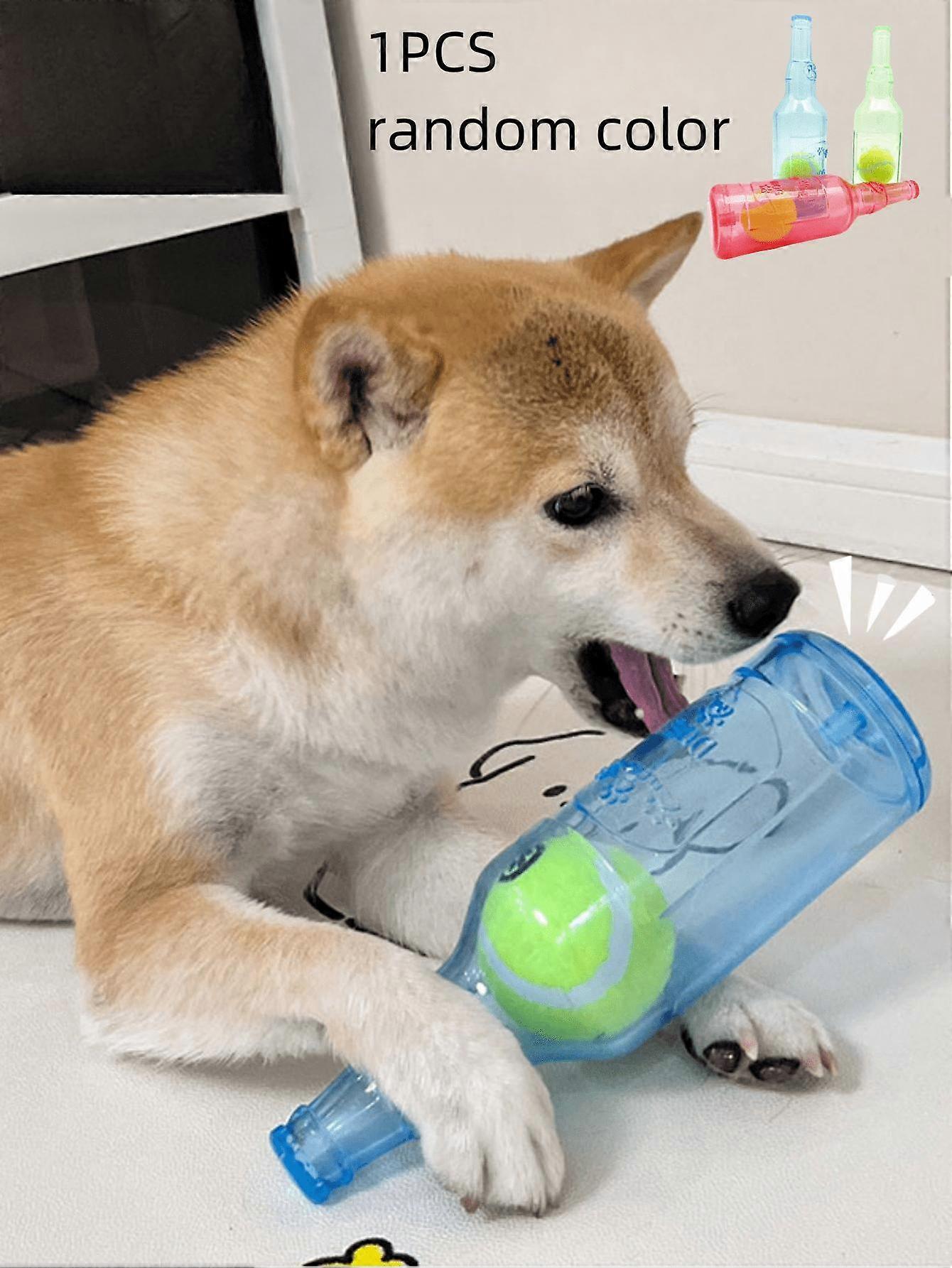 1pc Pet Dog Chew Toy With Sound, Random Color