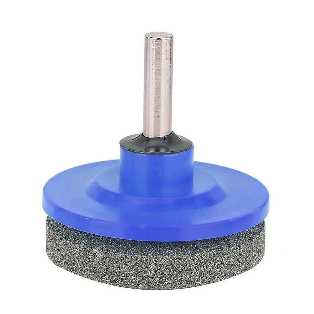 Mower Lawnmower Blade Sharpener Grinding Head for Power Drill Hand Drill Blade Sharpener Garden ToolsBlue