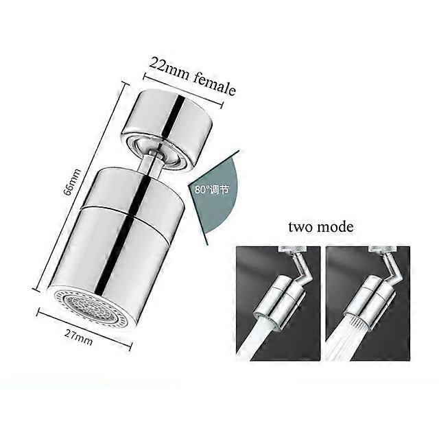 High quality two mode water aerator faucet aerator Brass material chrome finish