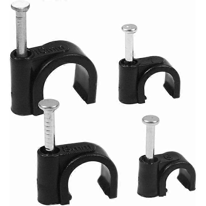 400 Cable Clips, Ties for Electrical Wire/Cable Organizer