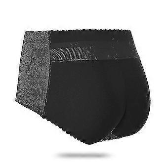 Frauen Gepolstert Push Up Höschen Butt Lifter Shaper Fake Ass M Mittlere Taille 125schwarz
